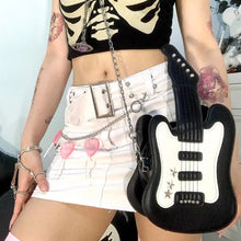 Load image into Gallery viewer, &#39;Bass&#39; Kawaii Y2k Guitar Shape Bag AlielNosirrah
