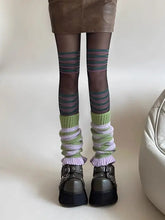 Load image into Gallery viewer, &#39;Blooming&#39; Ruffle Acrylic Summer Leg Warmers AlielNosirrah
