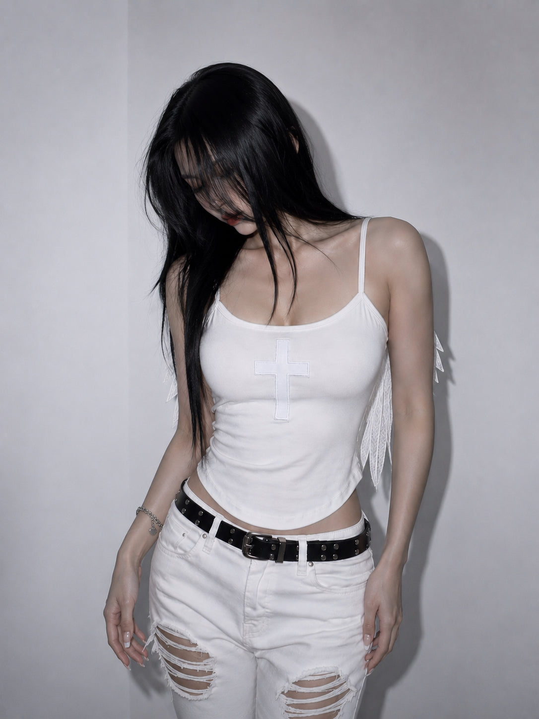 'Angel Wish' Dream Core Angel Wings Camisole With Built in Bra