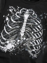 Load image into Gallery viewer, &#39;CT&#39; Dark Punk Body Cage Graphic Tees AlielNosirrah
