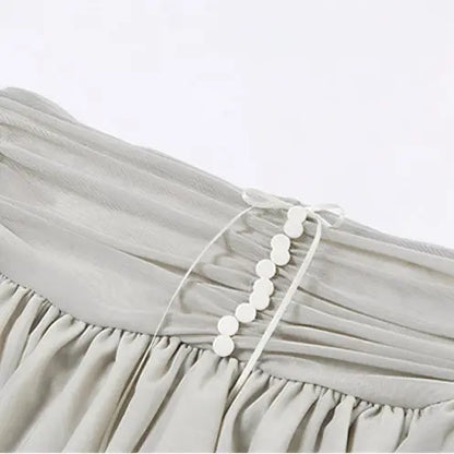 'Chant' Vintage Mesh Cami Skirt 2 pcs set AlielNosirrah