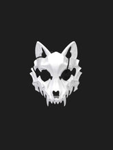 Load image into Gallery viewer, &#39;Cretaceous&#39; Bone Costume Face Mask AlielNosirrah
