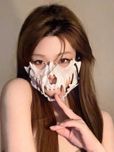 Load image into Gallery viewer, &#39;Cretaceous&#39; Bone Costume Face Mask AlielNosirrah
