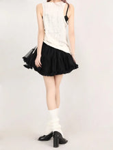 Load image into Gallery viewer, &#39;Cross&#39; Alt Drawstring Cross Tank Top AlielNosirrah
