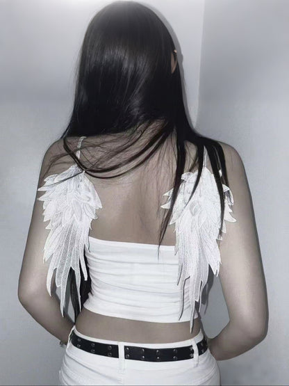 'Angel Wish' Dream Core Angel Wings Camisole With Built in Bra