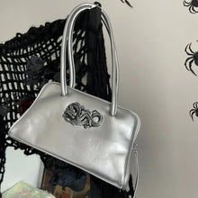 Load image into Gallery viewer, &#39;Dragon Ball&#39; Cybergoth Dragon  Handmade Crossbody Bag AlielNosirrah
