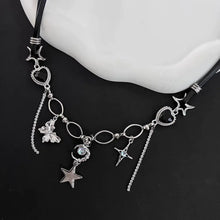 Load image into Gallery viewer, &#39;Dream Land&#39; Punk Y2k Pendants Moon Star Necklace AlielNosirrah
