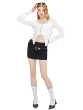 Load image into Gallery viewer, &#39;Exquisite Lady&#39; Y2K Vegan Mink Hot Girl Sweater AlielNosirrah
