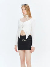 Load image into Gallery viewer, &#39;Exquisite Lady&#39; Y2K Vegan Mink Hot Girl Sweater AlielNosirrah

