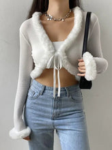 Load image into Gallery viewer, ‘Gentle to Me’ Plush Long-Sleeved Knitted Cardigan AlielNosirrah
