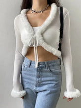 Load image into Gallery viewer, ‘Gentle to Me’ Plush Long-Sleeved Knitted Cardigan AlielNosirrah
