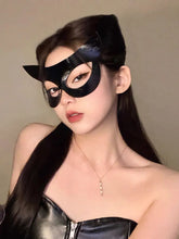 Load image into Gallery viewer, &#39;Gotham&#39; Cat Woman Bat Man Costume Mask AlielNosirrah
