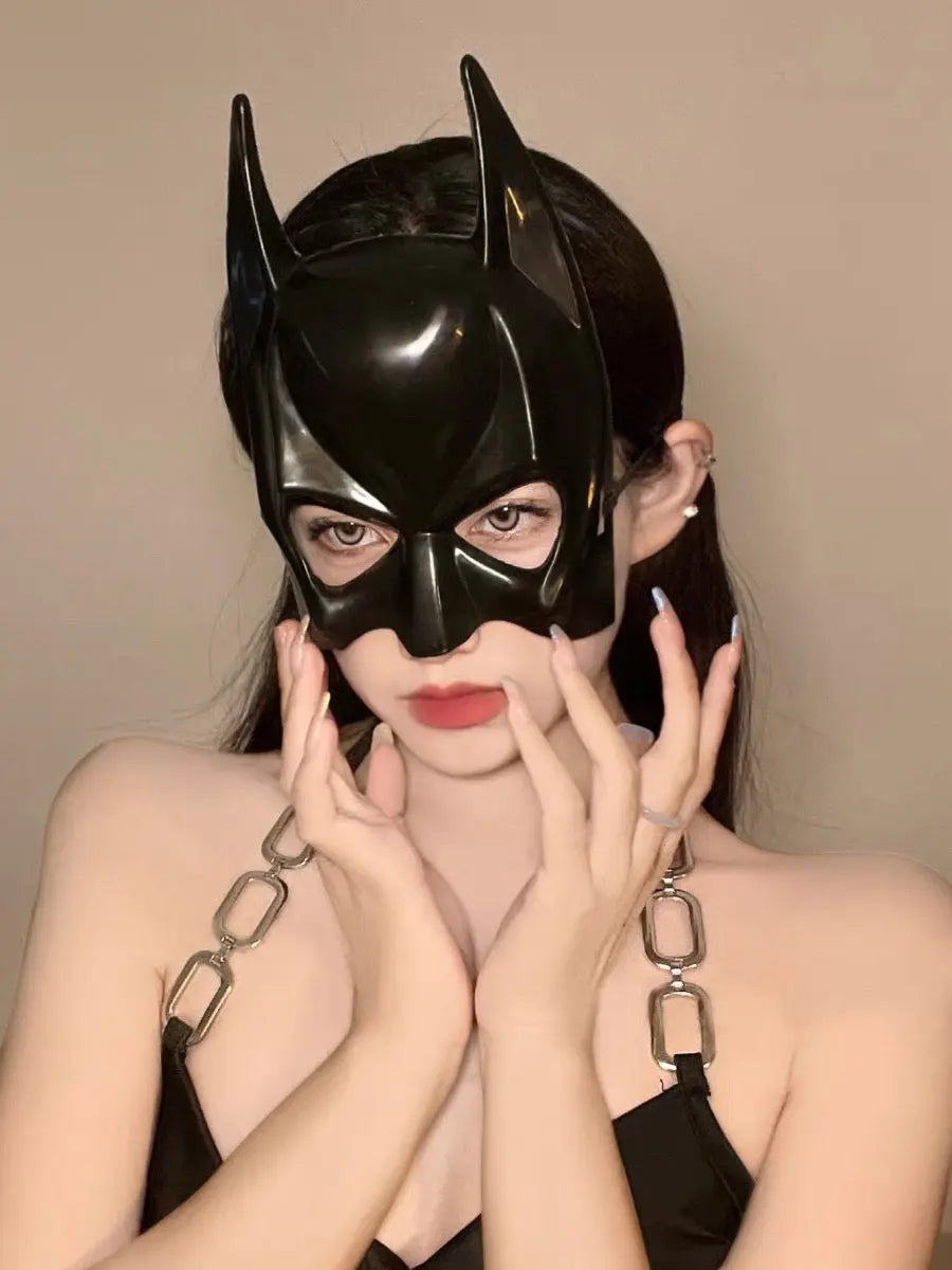 'Gotham' Cat Woman Bat Man Costume Mask AlielNosirrah