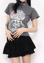 Load image into Gallery viewer, &#39;Heartbeat&#39; Punk Graphic Heart Beat Tee AlielNosirrah
