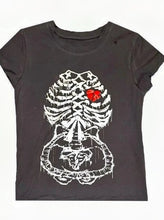 Load image into Gallery viewer, &#39;Heartbeat&#39; Punk Graphic Heart Beat Tee AlielNosirrah
