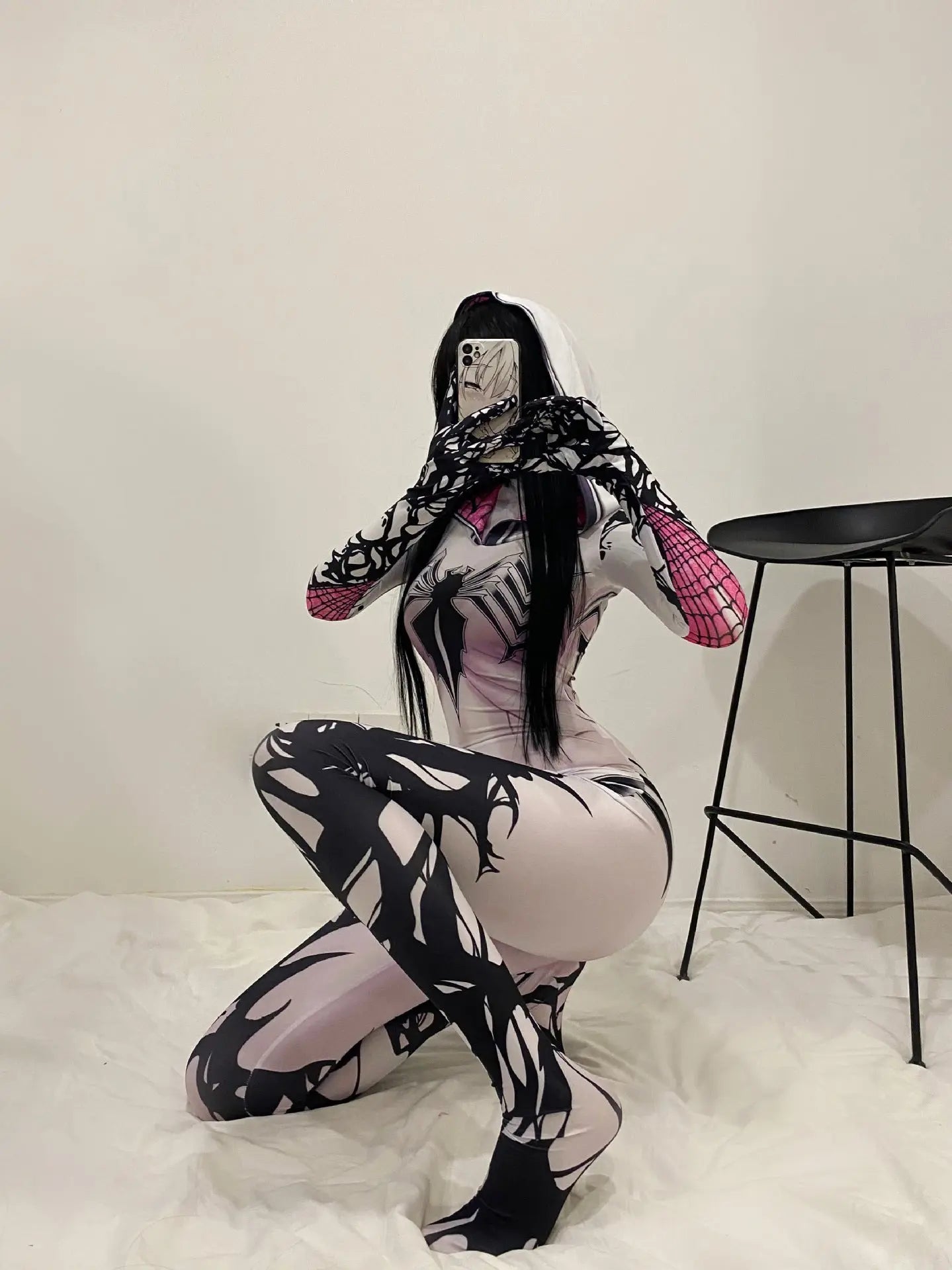 'Infected' Venom Spider Tight Costume Bodysuit AlielNosirrah