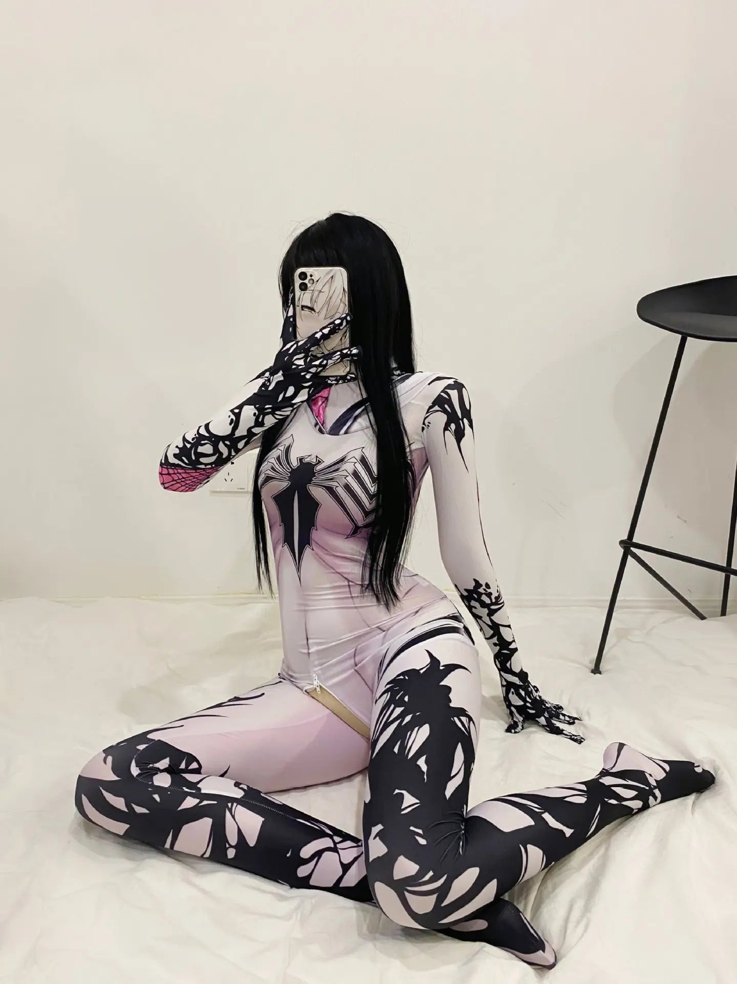 'Infected' Venom Spider Tight Costume Bodysuit AlielNosirrah