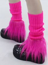 Load image into Gallery viewer, &#39;Jaw Breaker&#39; Y2k Kawaii Pastel Leg Warmers AlielNosirrah
