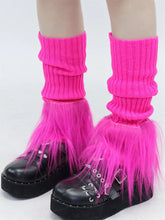 Load image into Gallery viewer, &#39;Jaw Breaker&#39; Y2k Kawaii Pastel Leg Warmers AlielNosirrah
