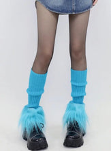 Load image into Gallery viewer, &#39;Jaw Breaker&#39; Y2k Kawaii Pastel Leg Warmers AlielNosirrah
