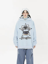 Load image into Gallery viewer, Kawaii Cartoon Multicolor Option Couple Sweatshirt AlielNosirrah
