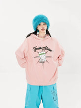 Load image into Gallery viewer, Kawaii Cartoon Multicolor Option Couple Sweatshirt AlielNosirrah
