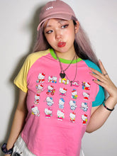 Load image into Gallery viewer, &#39;Kitty Pop&#39; Indie Kawaii Pastel Kitty Shirts AlielNosirrah
