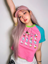Load image into Gallery viewer, &#39;Kitty Pop&#39; Indie Kawaii Pastel Kitty Shirts AlielNosirrah
