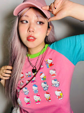 Load image into Gallery viewer, &#39;Kitty Pop&#39; Indie Kawaii Pastel Kitty Shirts AlielNosirrah
