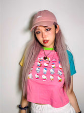 Load image into Gallery viewer, &#39;Kitty Pop&#39; Indie Kawaii Pastel Kitty Shirts AlielNosirrah
