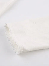 Load image into Gallery viewer, Lace Splicing Slimming Long-Sleeved Solid Color T-Shirt AlielNosirrah

