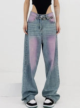 Load image into Gallery viewer, &#39;Lavender&#39; Grunge Oversized Distressed Wide-Leg Pants AlielNosirrah
