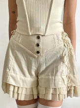 Load image into Gallery viewer, ‘Lily Girl’ Ruffled Patchwork Shorts AlielNosirrah
