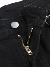 Load image into Gallery viewer, &#39;Locked&#39; Dark Tech-wear Buckle Strap Bell Pants AlielNosirrah
