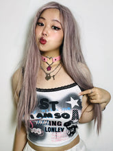 Load image into Gallery viewer, &#39;Lost Babe&#39; Alt Anime Y2k Graffiti Cami Top AlielNosirrah
