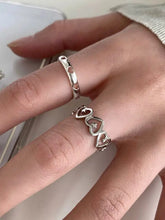 Load image into Gallery viewer, &#39;Love wins&#39; Chic Heart Shape Star Rings AlielNosirrah
