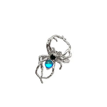 Load image into Gallery viewer, &#39;Lunar eclipse&#39; Alt Spider Moonstone Rings AlielNosirrah
