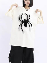 Load image into Gallery viewer, &#39;Mega Spider&#39; Punk Oversized Unisex Spider T-Shirts AlielNosirrah
