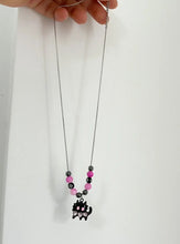 Load image into Gallery viewer, &#39;Meowza&#39; Kawaii Egirl Black Pink Kitten Necklace AlielNosirrah
