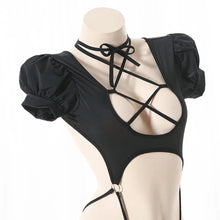 Load image into Gallery viewer, &#39;Mey&#39; Anime Girl Lace Up Sexy Body Suit AlielNosirrah
