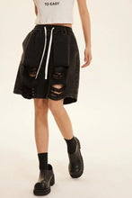 Load image into Gallery viewer, &#39;Naughty Pink&#39; Pastel Street Style Ripped Shorts AlielNosirrah
