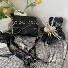 Load image into Gallery viewer, Nible&#39; Alt Dark Spider Bear Detachable Bag AlielNosirrah

