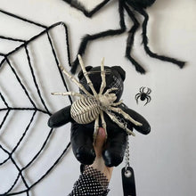 Load image into Gallery viewer, Nible&#39; Alt Dark Spider Bear Detachable Bag AlielNosirrah
