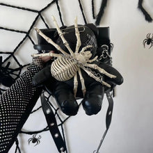 Load image into Gallery viewer, Nible&#39; Alt Dark Spider Bear Detachable Bag AlielNosirrah
