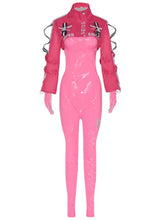 Load image into Gallery viewer, Nikke&#39; Goddess of Victory Pink Leather Costume AlielNosirrah
