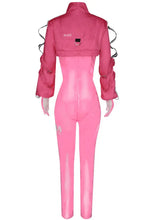 Load image into Gallery viewer, Nikke&#39; Goddess of Victory Pink Leather Costume AlielNosirrah
