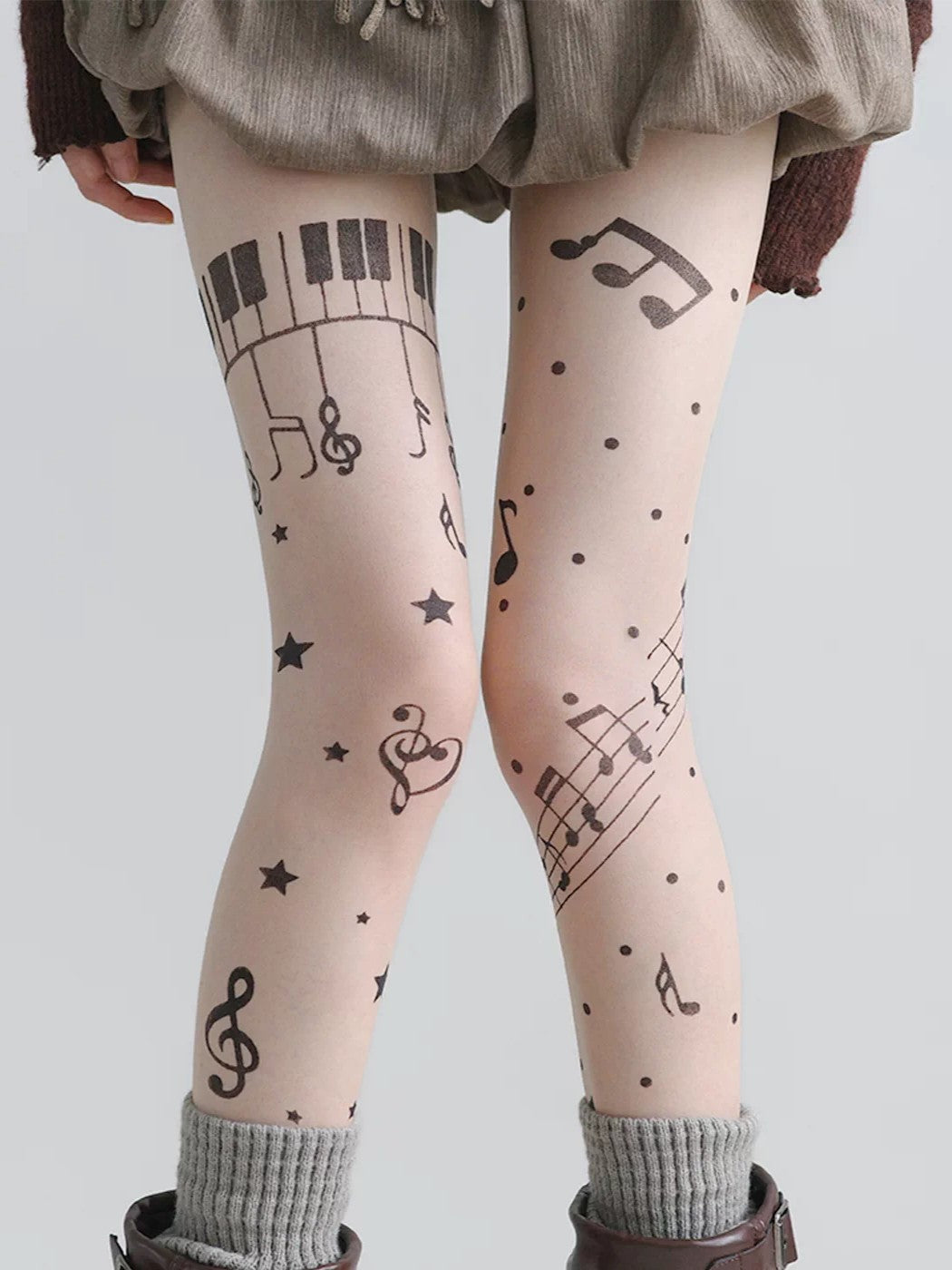 'Scars' Dark Punk Lace Up Tights (Copy) AlielNosirrah