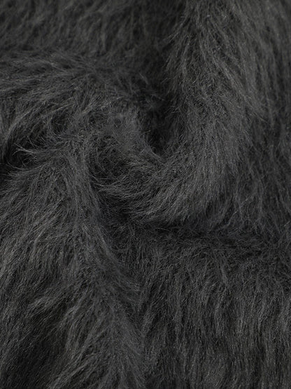 'Moon Bunny' Faux Fur Rabbit Ear Hoodie Cardigan AlielNosirrah