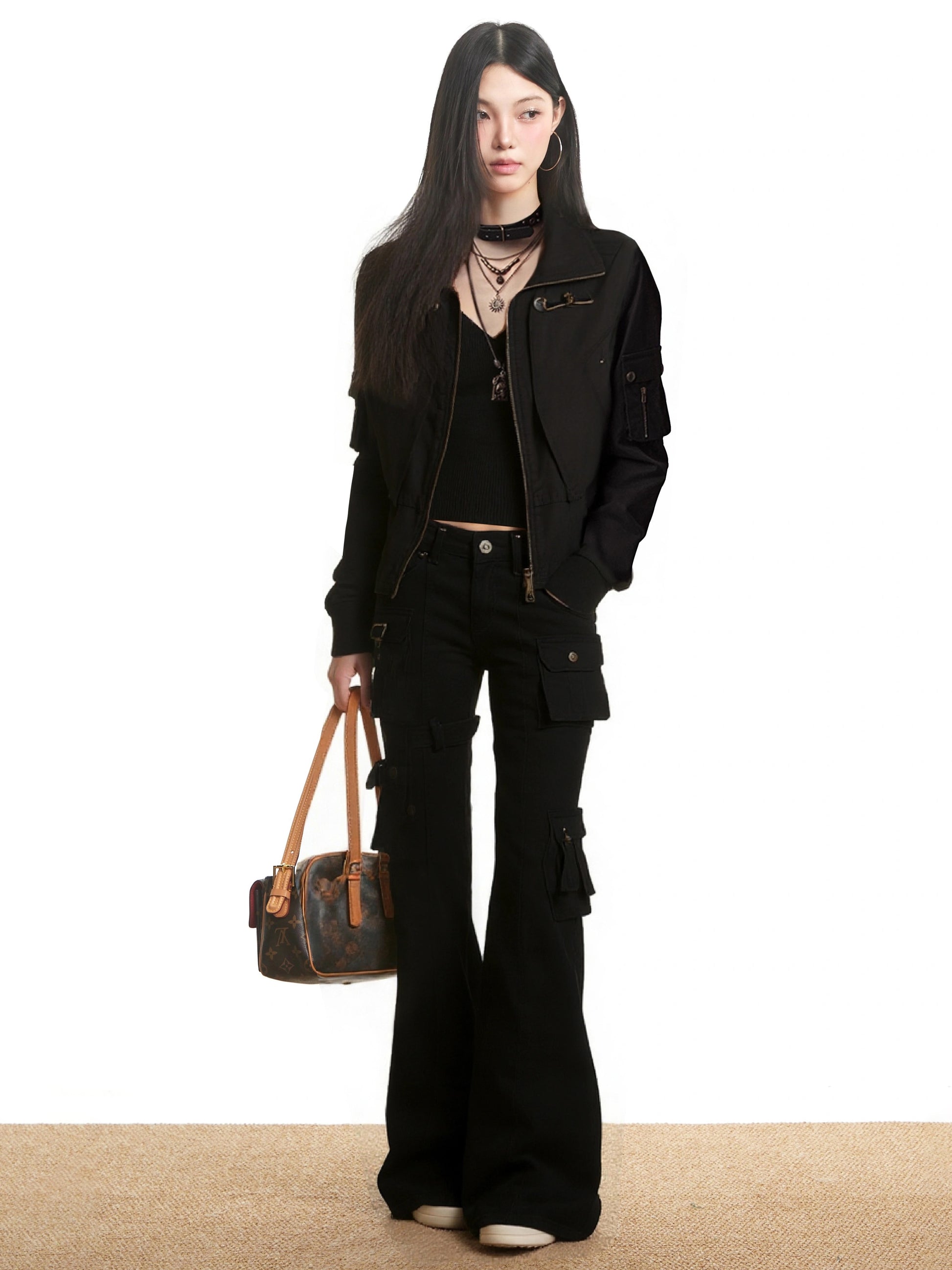 ’Urban Chill' Irregular Moto Workwear Style Jacket (Copy) AlielNosirrah