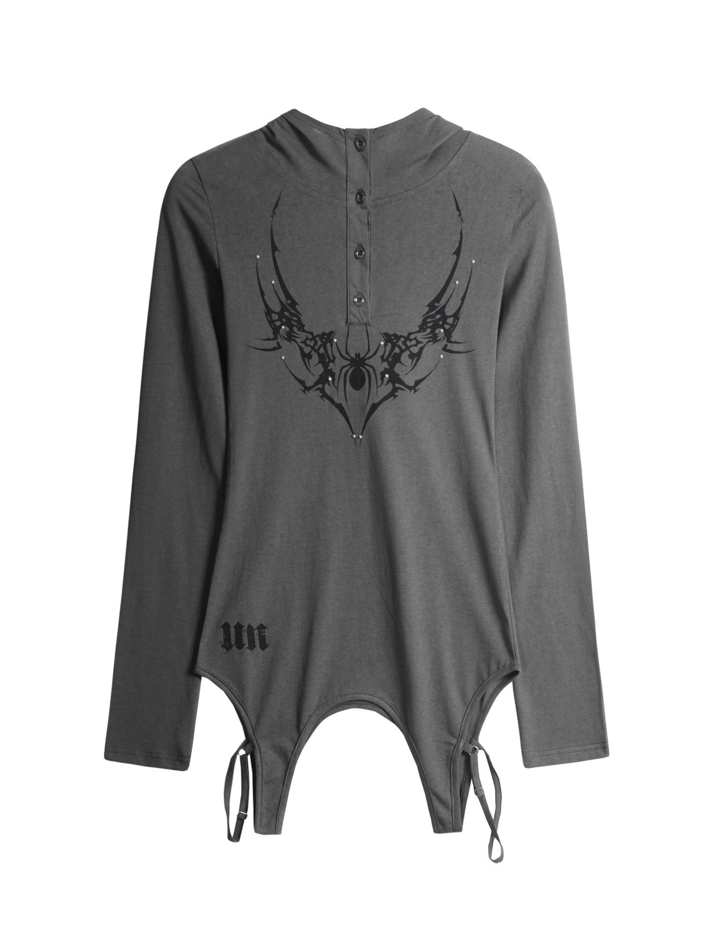 ’Sweet Venom' Retro Hot Girl V-Neck Loose & Flattering Long Sleeve Lightweight Blouse AlielNosirrah